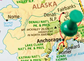 How do you search for jobs in Alaska?